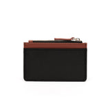 Porte-Cartes Toile Zippé Noir 2