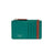 Porte-Cartes Toile Zippé Vert 1