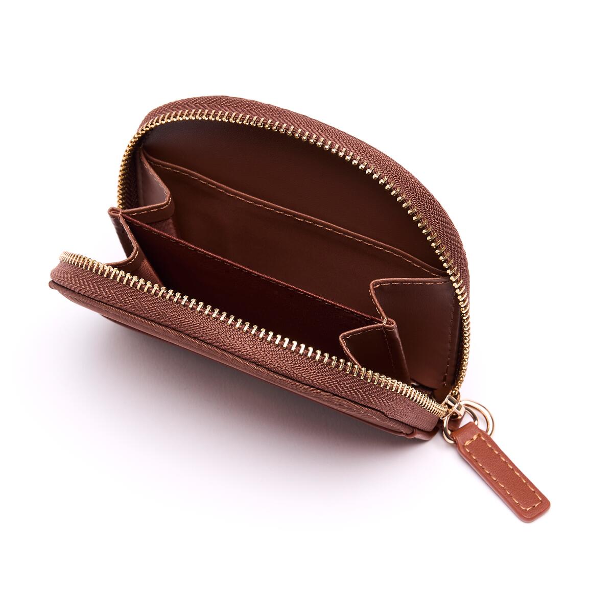 Porte-Monnaie Toile Cognac 3