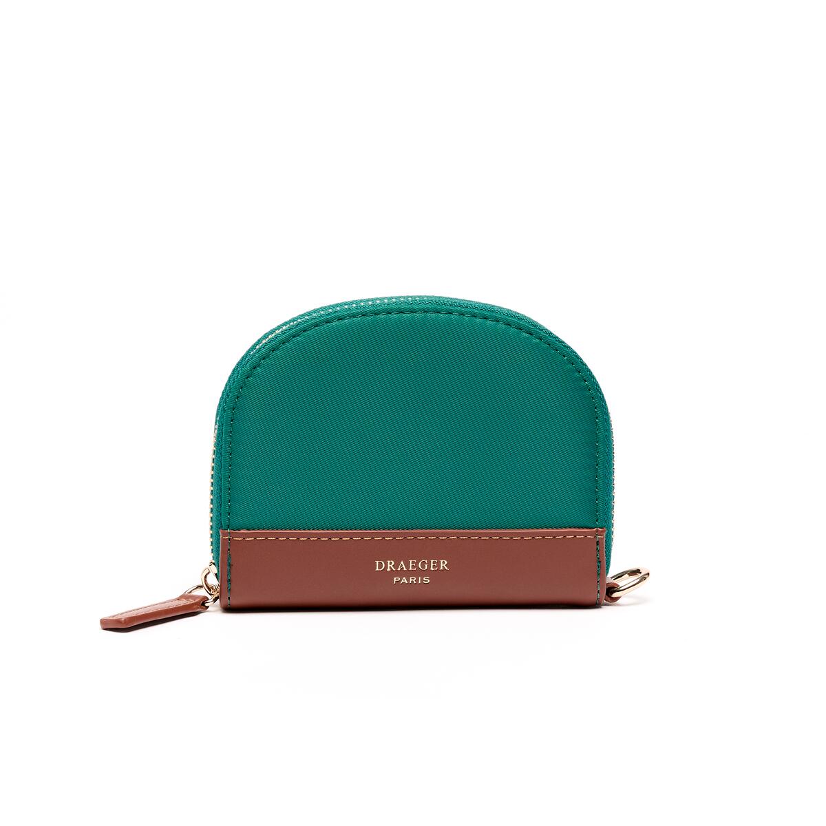 Porte-Monnaie Toile Vert 1