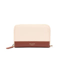 Moyen Portefeuille Toile Ivoire 1