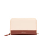 Moyen Portefeuille Toile Ivoire 1