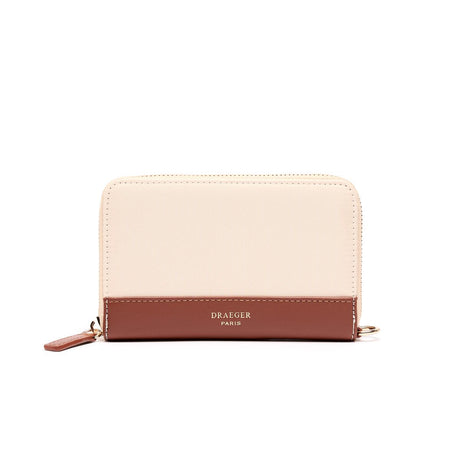 Moyen Portefeuille Toile Ivoire 1