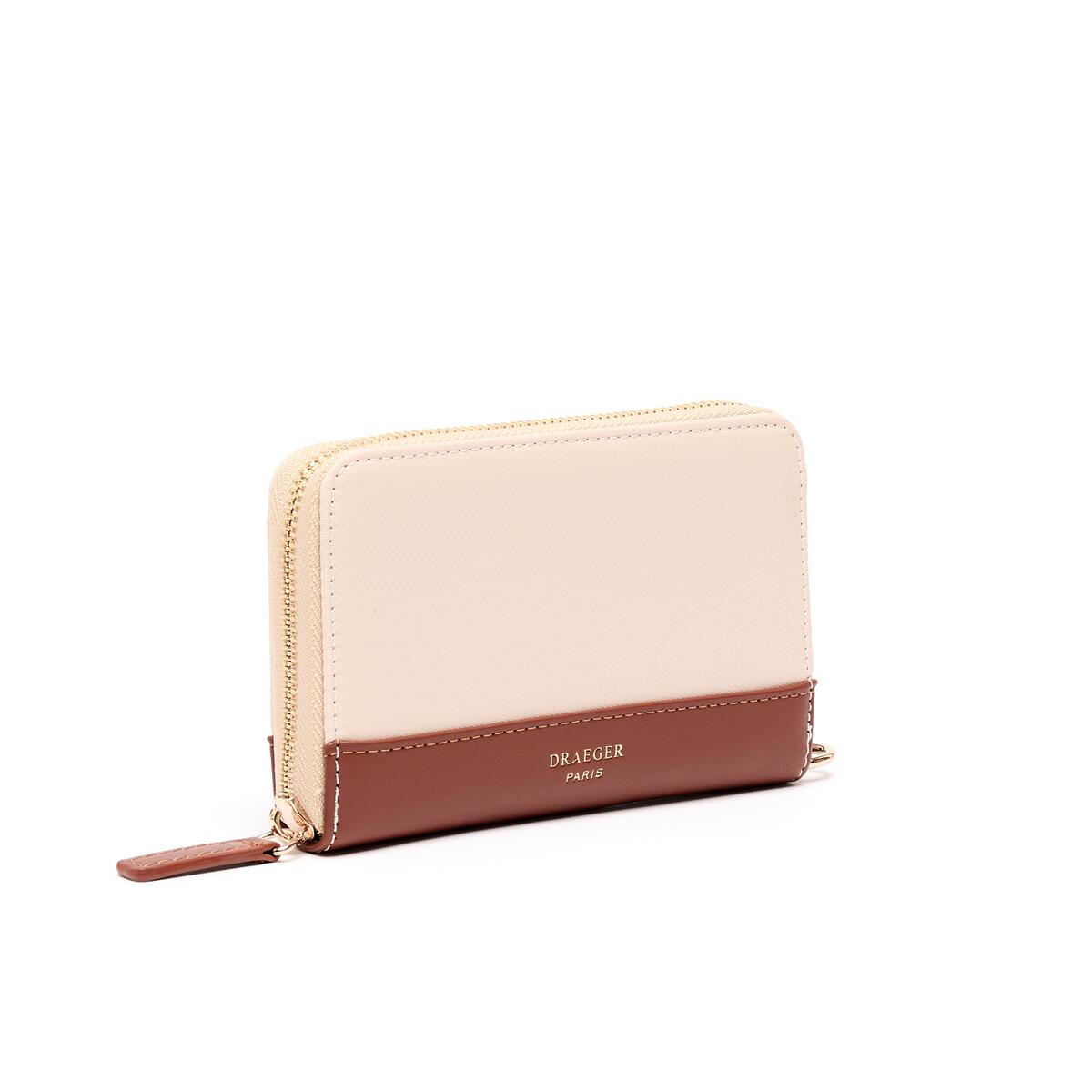 Moyen Portefeuille Toile Ivoire 2