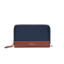 Moyen Portefeuille Toile Bleu 1