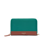 Moyen Portefeuille Toile Vert 1