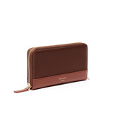 Grand Portefeuille Toile Cognac 2