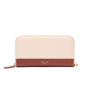 Grand Portefeuille Toile Ivoire 1