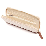 Grand Portefeuille Toile Ivoire 3