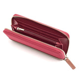 Grand Portefeuille Toile Cerise 3