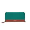 Grand Portefeuille Toile Vert 1