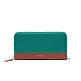Grand Portefeuille Toile Vert 1
