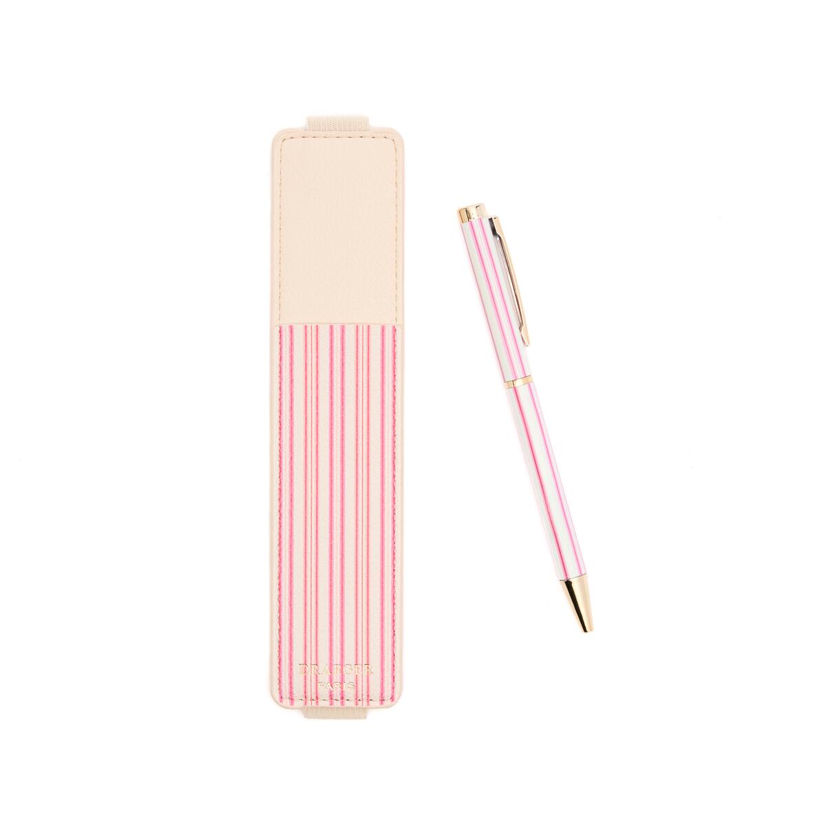 Stylo tactile et étui Rayures 2