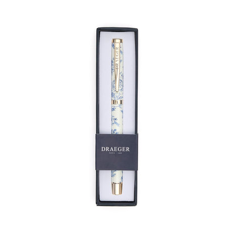 Stylo Rechargeable à Motifs Jouy bleu 1