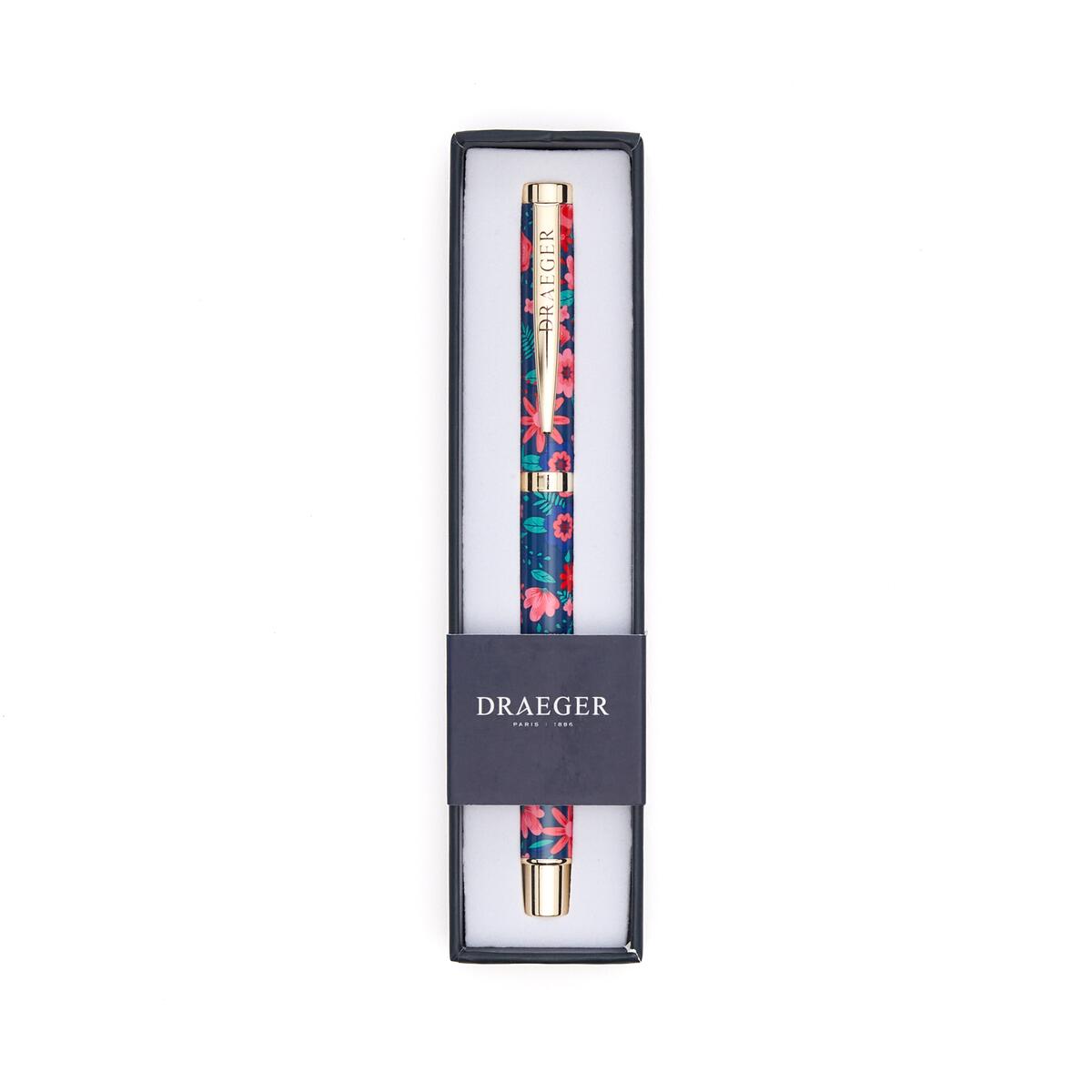 Stylo Rechargeable à Motifs Fleurs bleu 1