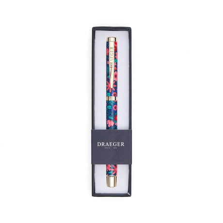 Stylo Rechargeable à Motifs Fleurs bleu 1