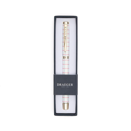 Stylo Rechargeable à Motifs Carreaux rose 1