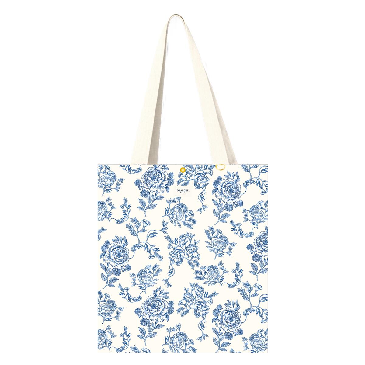 Tote Bag Coton Toile de jouy 1