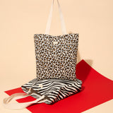 Tote Bag Coton Léopard 6