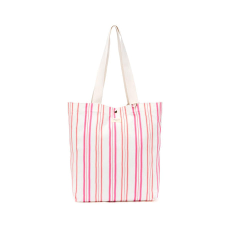 Tote Bag Coton Rayures 1