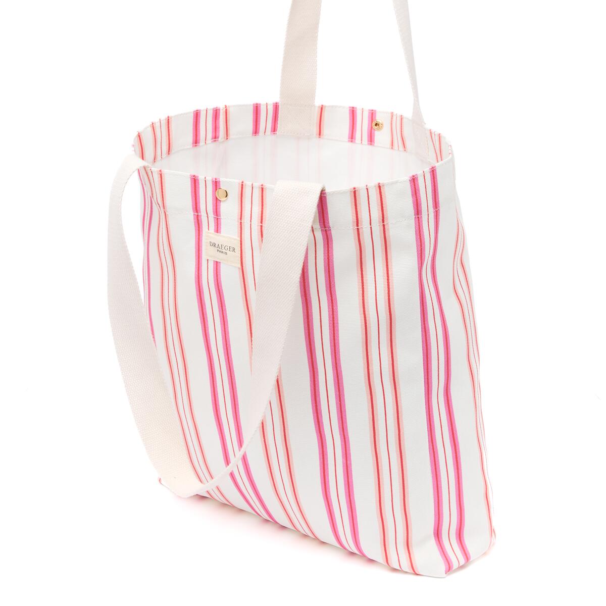 Tote Bag Coton Rayures 2