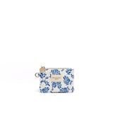 Porte-monnaie à motif Jouy bleu 1