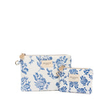Porte-monnaie à motif Jouy bleu 2