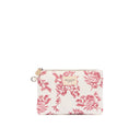 Pochette à motif Jouy rose 1