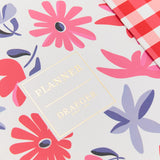 Organiseur aimanté Home Office Carreaux rouge et blanc 4