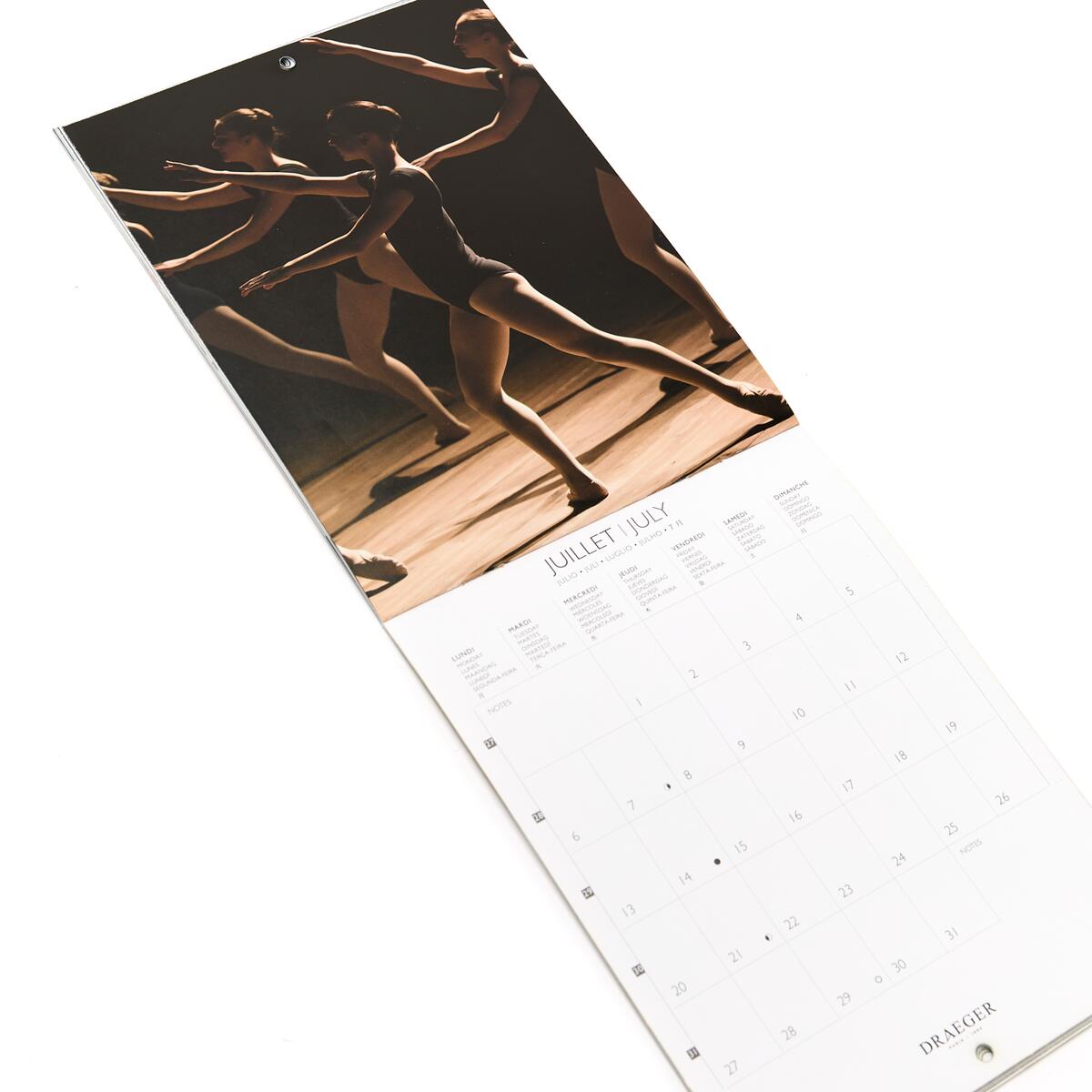 Calendario de pared pequeño 14x18 cm 2024