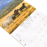 Grand calendrier mural 2026 Chevaux 4