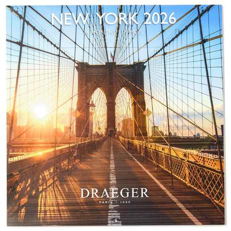 Grand calendrier mural 2026 New York 1