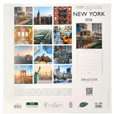 Grand calendrier mural 2026 New York 2