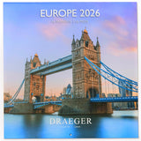 Grand calendrier mural 2026 Europe 1