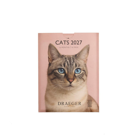 Petit calendrier mensuel 2027 Chats 1