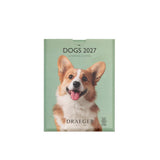 Petit calendrier mensuel 2027 Chiens 1