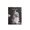 Petit calendrier mensuel 2027 Chats noir & blanc 1