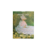 Petit calendrier mensuel 2027 Monet 1
