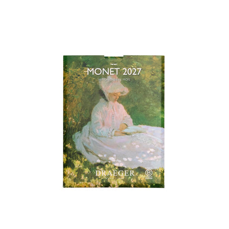 Petit calendrier mensuel 2027 Monet 1
