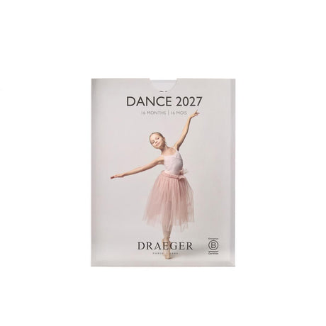 Petit calendrier mensuel 2027 Danse 1