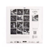 Grand calendrier mensuel 2027 Chats Noir & Blanc 2