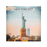 Grand calendrier mensuel 2027 New York 1