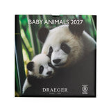 Grand calendrier mensuel 2027 Bébés animaux 1