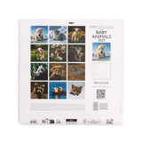 Grand calendrier mensuel 2027 Bébés animaux 2