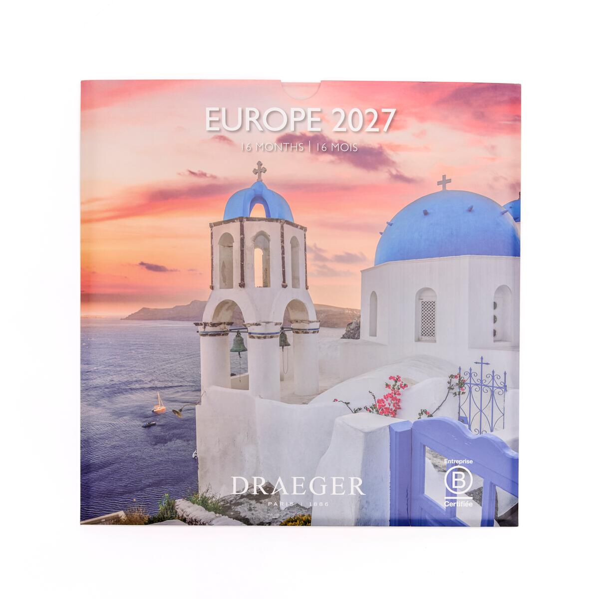 Grand calendrier mensuel 2027 Europe 1