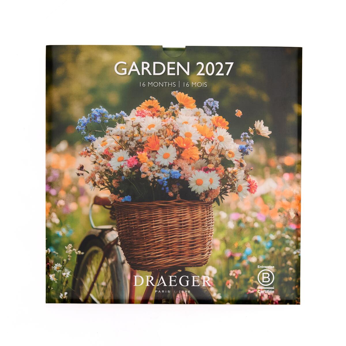 Grand calendrier mensuel 2027 Jardins 1