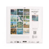 Grand calendrier mensuel 2027 Monet 2