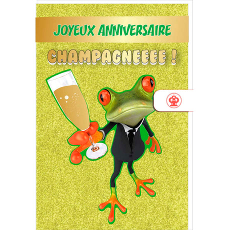 Carte anniversaire humour