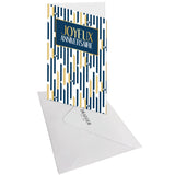 Carte anniversaire homme Joyeux anniversaire gold 3