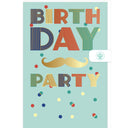 Carte anniversaire homme Birthday party 1